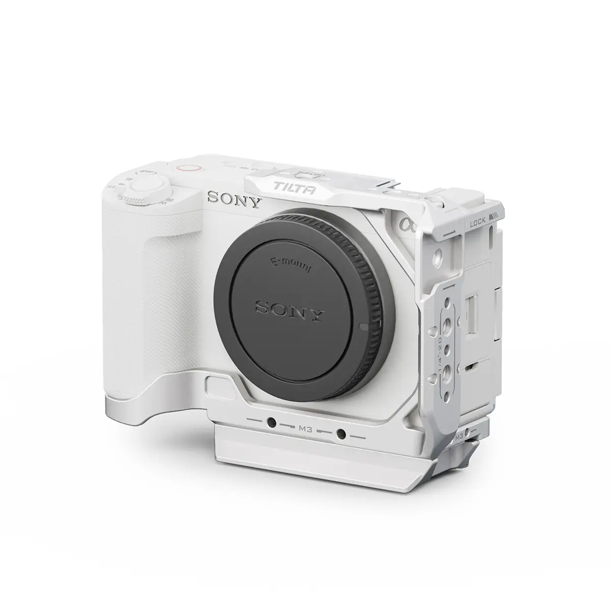Tilta Half Camera Cage for Sony ZV-E1, Silver