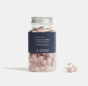 Looni Balance Beam Hormone Balance Supplement - Vegan Non-GMO Blend of Vitamins Minerals Nootropics & Adaptogens for Mood Support & PMS Relief