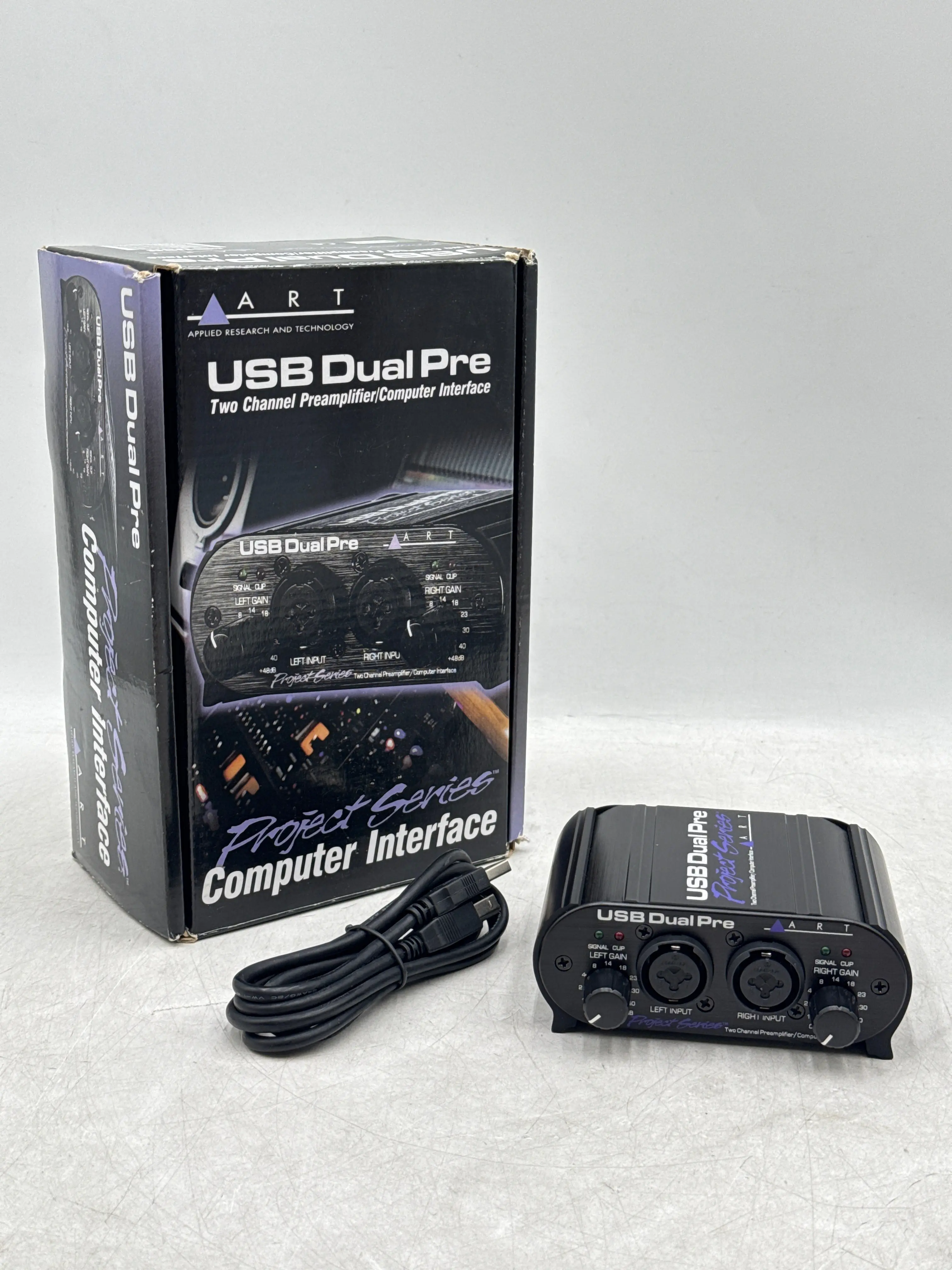 ART USB Dual Pre Two Channel Preamplifier Computer Interface Project Series