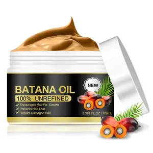 Organic Batana Oil for Hair Growth – Reduce Hair Loss and Split Ends, Enhances Thickness, Repairs Damaged Hair (Men & Women)