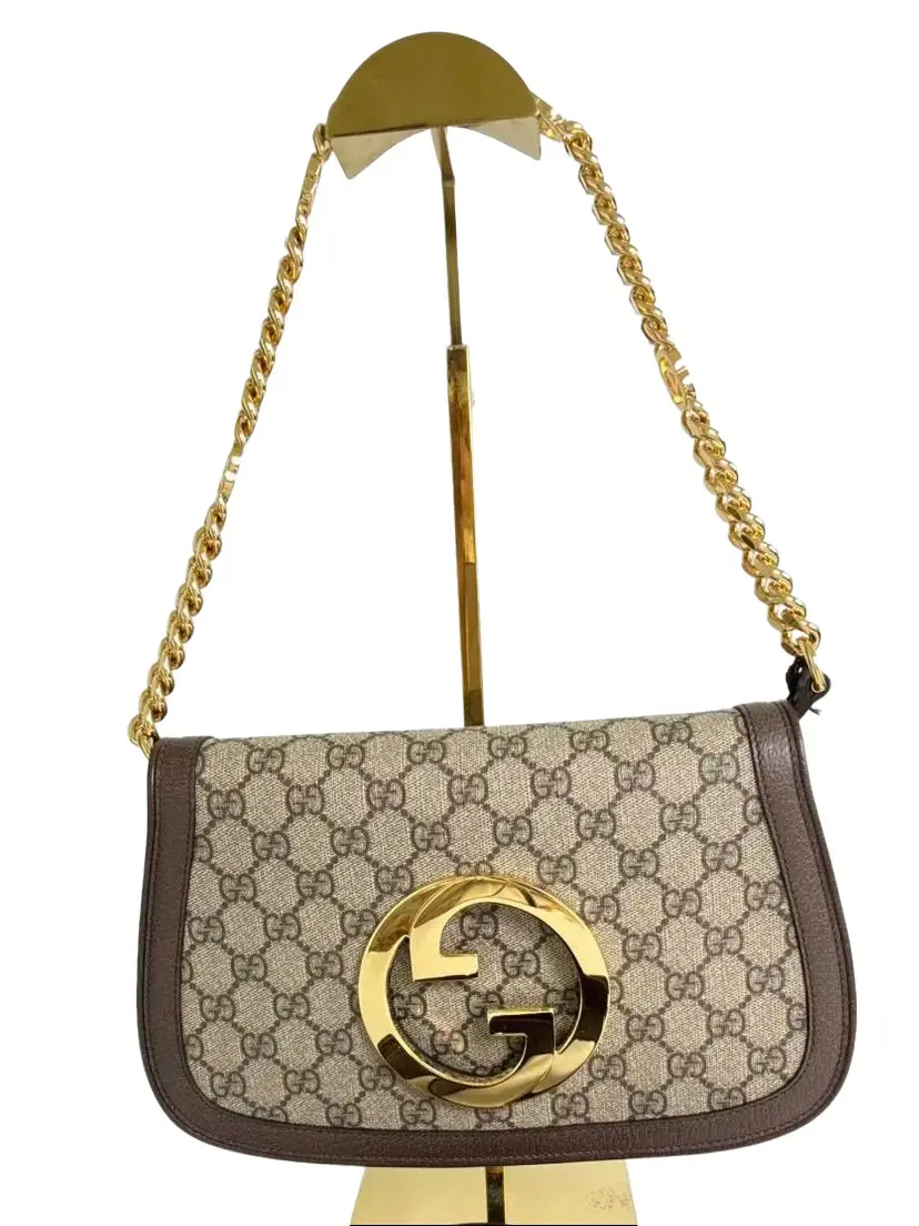 Pre-owned GUCCI Calfskin Shoulder Bags Blondie Shoulder Bag