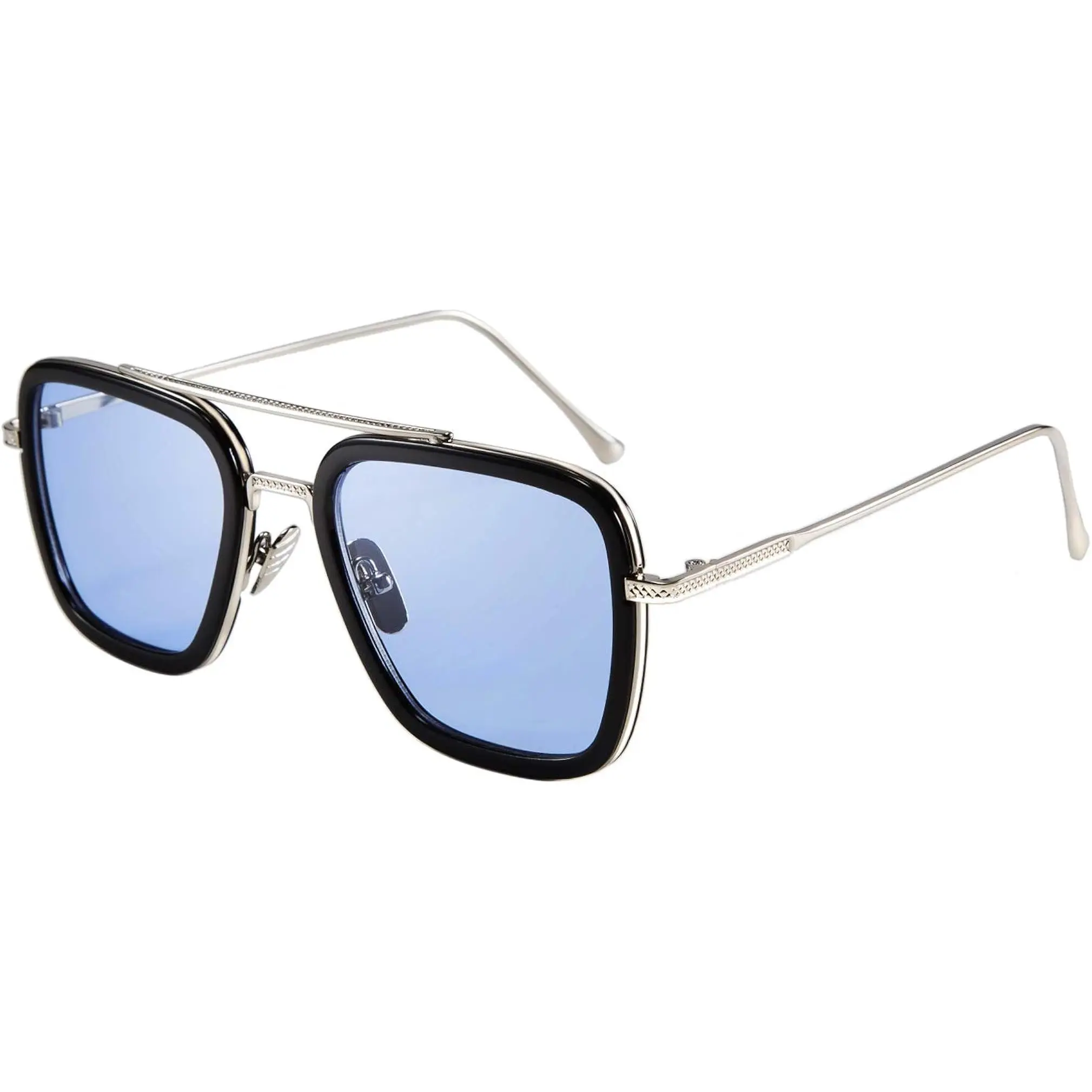 FEISEDY Retro 70s Pilot Sunglasses Tony Sunglasses Trendy Women Square Sun Glasses B2510 FEISEDY Retro 70s Pilot Sunglasses Tony Sunglasses Trendy Women Square Sun Glasses B2510
