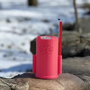 KittyPop Cup – Smart Boba Tea Holder with Push-Up Reload (Cat Design)