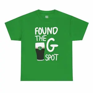 Found The G Shirt - Funny St. Patrick's Day T-shirt, Split The G Tee, Unisex Cotton Shirt