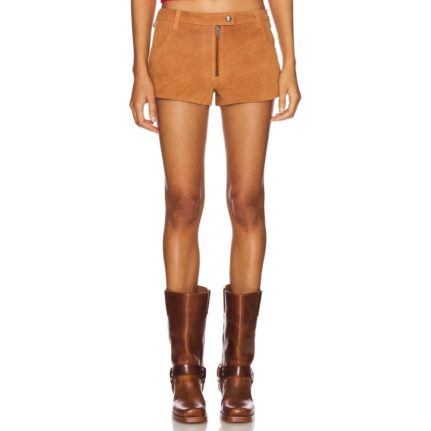 Understated Leather x REVOLVE Perfect Suede Short in Tan