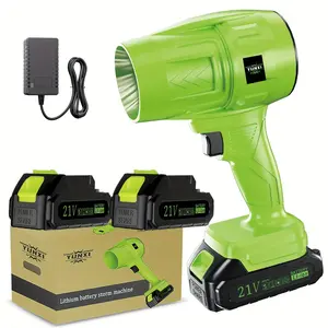 YUNXI Powerful Turbo Jet Blower, Electric Wireless Blade Blower, Battery Jet Drying Blower, High Speed Air Pressure Blower, Jet Blower Car Dryer, Handheld Snow Removal HouseholdOutdoor Blowing Leaves Dust Cordless Lightweight Mini Leaf Blower with Charger