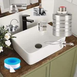 Float Valve,1/2" to 3/4'' water level control float valve, 304 Stainless Steel Fully Automatic Watershut off valve, Automatic Water Level Controller for Water Tank, Pool, Livestock Troughs