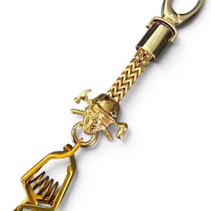 The Gold Scaffold Builder"  Glove Clip