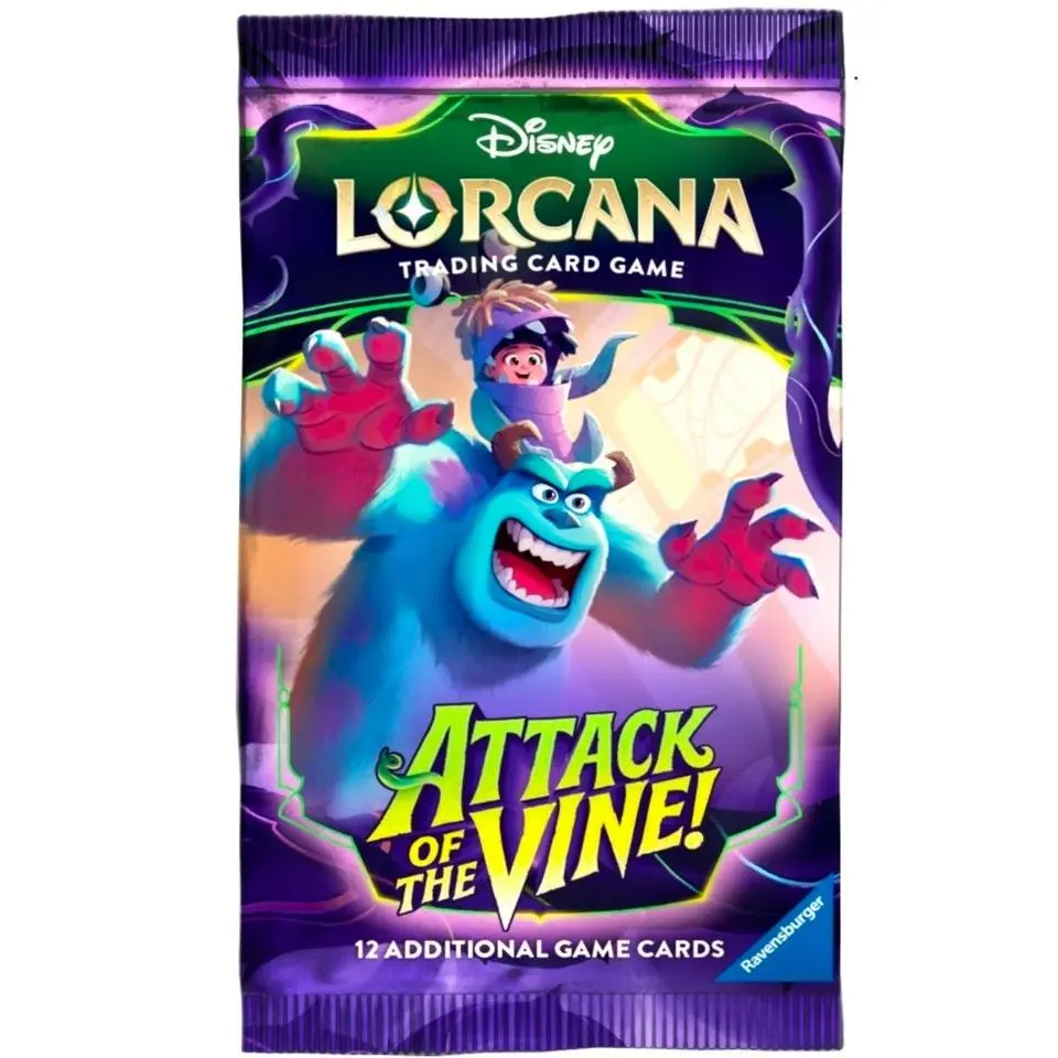 Disney Lorcana Attack of the Vine! Booster Pack