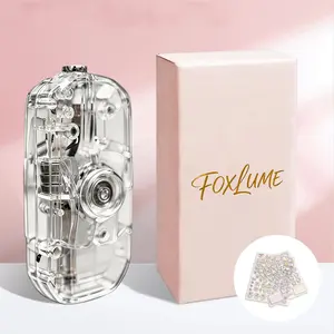 [Without gas] Rotating Relax Toy & Cute Transparent Creative Windproof Lighter, DIY stickers Available, Refillable, Flame Adjustable, Trendy &Fashionable Accessory, Unique&Practical Gift For Ladies,Party Activities