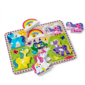 Unicorn Chunky Puzzle – 6 Pieces Unicorn Chunky Puzzle – 6 Pieces