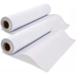 Easel Paper Roll, 2PCS, 43CM x 15M Drawing Paper, 17-Inch by 49-Feet Art Paper Roll Replacement for Kid's Art Easel Paper, Arts & Crafts, Bond Paper (2pc Rolls)