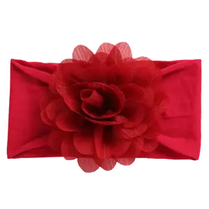 Rosy Flower Headband - Simple Product Title Using Provided Information