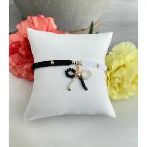 Adjustable Yin Yang Bow Bracelet