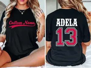 Custom Team Name Jersey TShirt, Customized Sports Baseball Shirt, Matching Family Baseball, Sports Team Name Tee , Special Gift Shirt