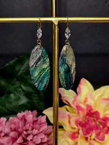 Azura | Handmade Resin Drop Earrings
