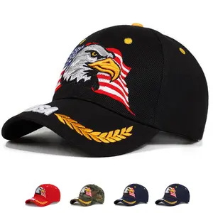 American Flag and Eagle Embroidered Patriotic Baseball Hat, dandy hats Letter Embroidery Sun Protection Sports Hat world classic trucker cap stree twear good ole boy barbas hats gorras para hombres  country hats phrygian cap cossack hat