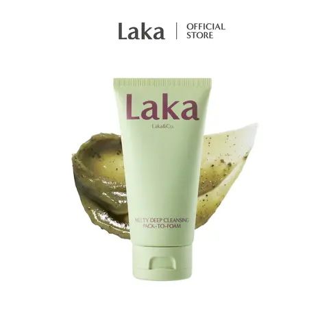 [Laka] Melty Deep Cleansing Pack-To-Foam — Melty Mugwort Cleansing Face Mask with Mochi Texture