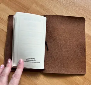 Handcrafted Leather Cigar Journal