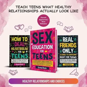 Teen Relationship Toolkit | Healthy Relationships Learning Book for Teens - Boundary Setting Respect, Emotional Intelligence Guide - Self-Help & Confidence Building Book - Parent Approved Relationship Skills – Perfect Book Gift for Personal Growth