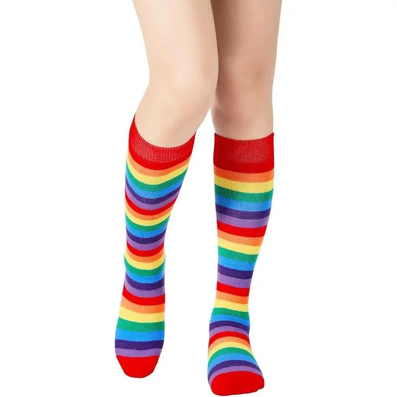 Red Rainbow Stripes