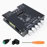 HT21 Upgraded 2.1 Channel Stereo Audio Amplifier Board - TDA7498E Hi-Fi Chip, 160W×2+220W Bass, Bluetooth/USB/AUX Inputs, Dual Expansion Ports, DC 15-36V, DIY-Friendly for DIY Home Speakers Easy Integration