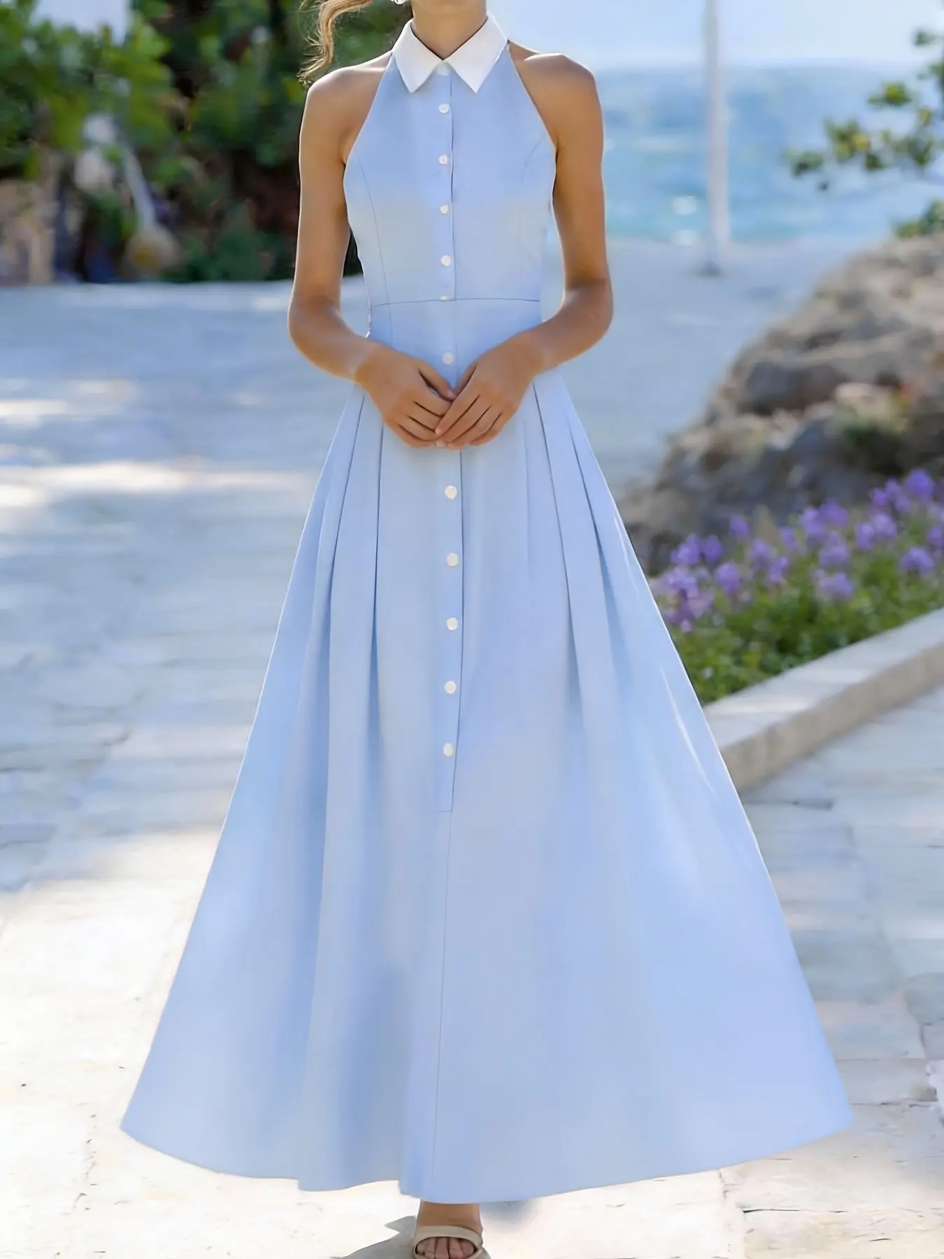 women's light blue dress - TikTok Shop women's light blue dress - TikTok Shop