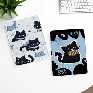 Sleek Smart Trifold Case Fits for iPad Mini4/5/6/7, Air1/2/3/4/5/6/7, Gen5/6/7/8/9/10/11, Pro11"(2020-2025) & Pro12.9"/13" + Galaxy Tab S6 Lite, A9+, S7/S8/S9/S9FE/S10FE, S7+/S8+/S9+/S10/ S10 lite Auto Wake/Sleep & Durable Protection【TN067】