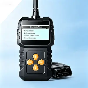 OBD2 Scanner Diagnostic Tool, Plug and Play Code Reader with Freeze Frame Data, Reset Engine Error Code and I/M Readiness Scan Tool for Cars Since 1996 Newer, Professional Auto OBD2 Scanner with Easy Setup