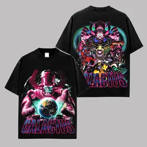 Galactus Vintage T-Shirt, Galactus Graphic Tee, Cosmic Entity Comic Shirt, Retro Space Villain Streetwear Apparel, Oversized Cotton T-Shirt, Planet Devourer Character Tee, Gift For Comics Fans