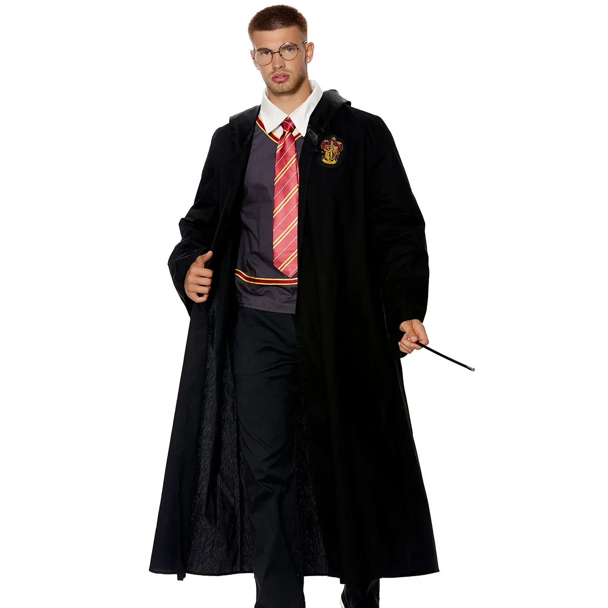 Forplay Women's Halloween The Chosen Wizard 4-Piece Men's Movie Character Costume