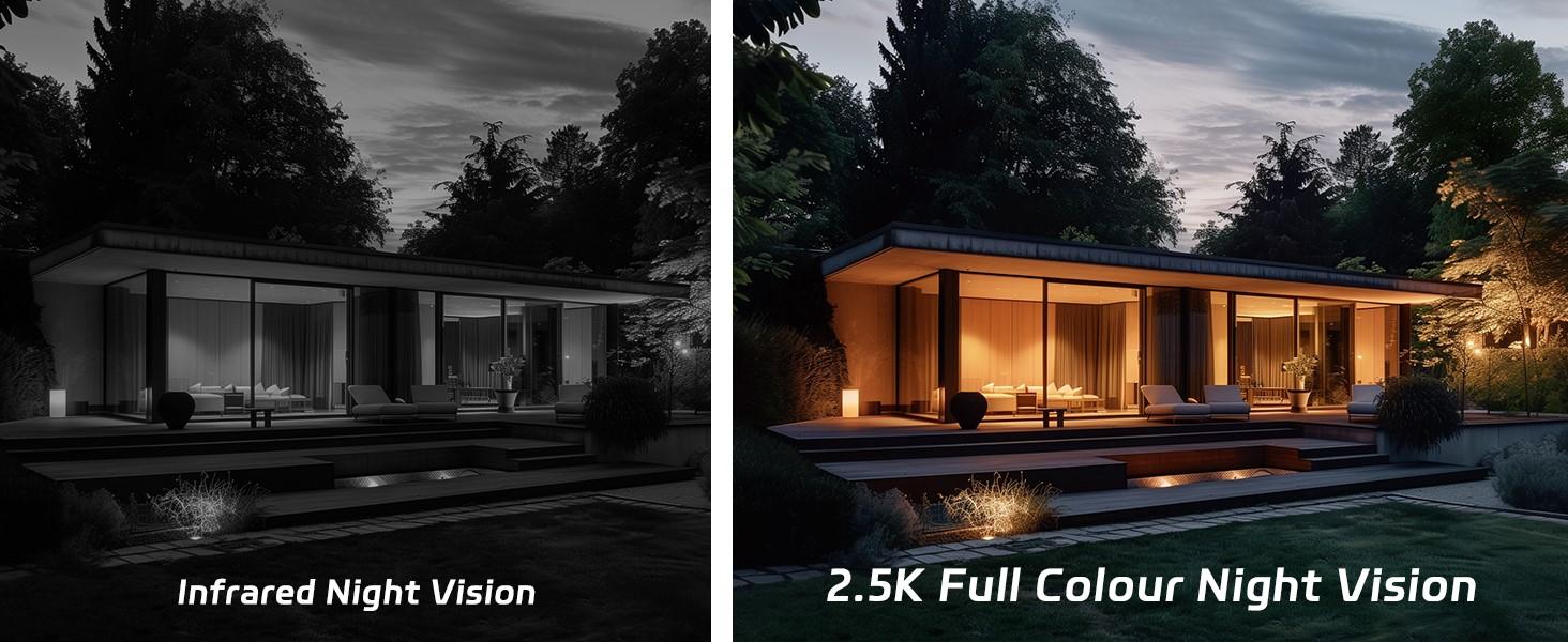 Outdoor wireless security camera, wifi home security camera, 2.5K battery powered AI motion detection spotlight siren, two-way talk, waterproof Wireless Solar Outdoor wireless security camera, wifi home security camera, 2.5K battery powered AI motion detection spotlight siren, two-way talk, waterproof Wireless Solar