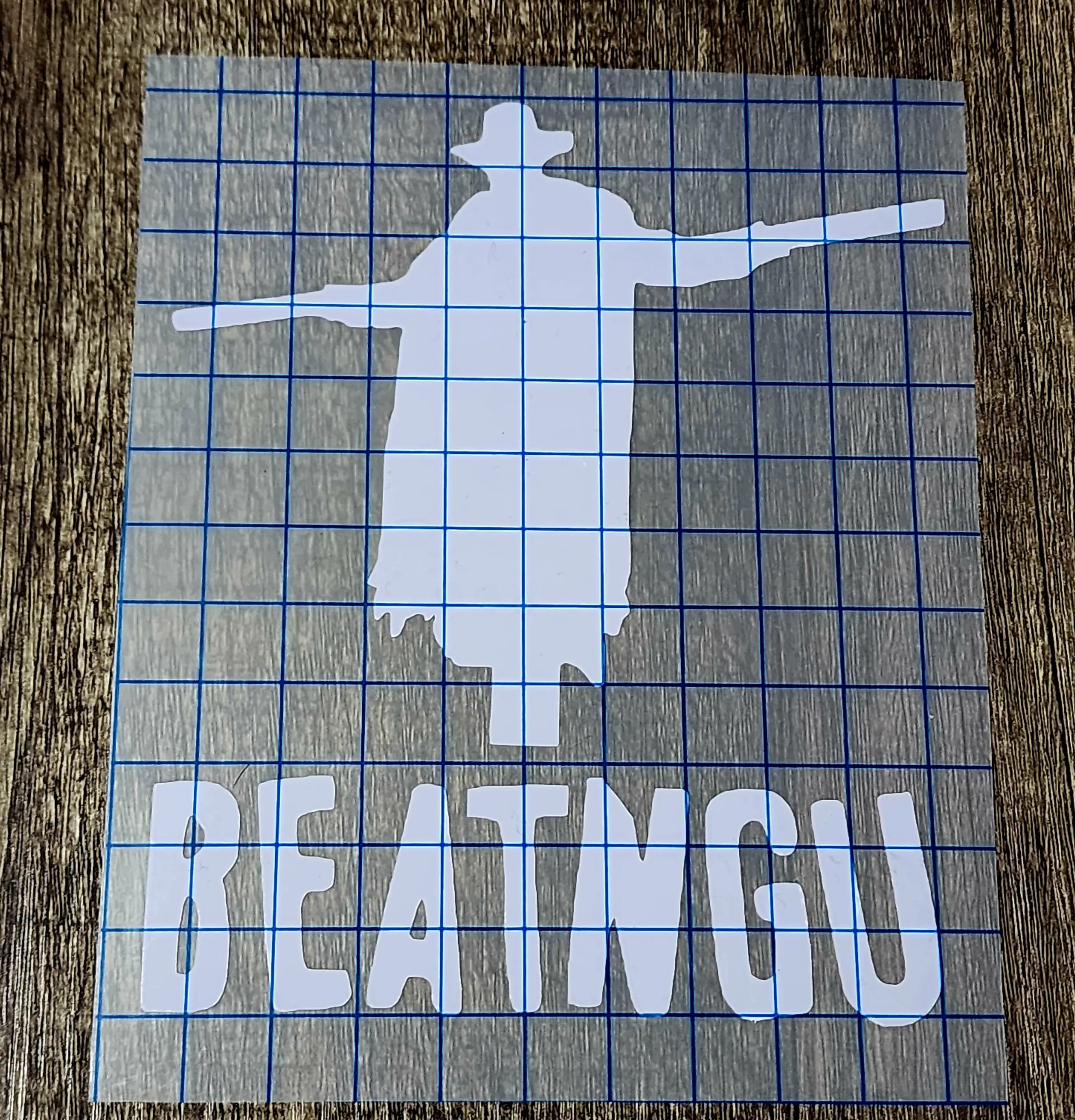 Jeepers Creepers Beatngu Vinyl Car Decal Sticker Premium Outdoor Vinyl Easy Application Water & UV Resistant Made in USA