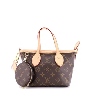 Pre-owned Louis Vuitton Canvas Coated Tote Bags REBAG Neverfull NM Tote Monogram Canvas BB by Rebag
