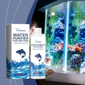 Aquarium Water Clarifier - Pet Fish Tank Water Treatment Cleaner for Home Use