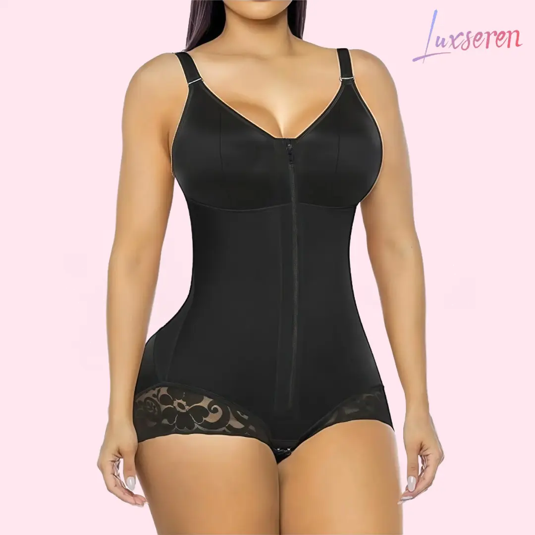 Luxseren Overbust Fajas Colombianas Shapewear for Women Tummy Control Brief Shaper Girdles Compression Garment Fit Womenswear sohochic