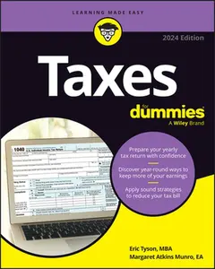 USED Book - Taxes for Dummies: 2024 Edition by Tyson, Eric (Paperback) - english