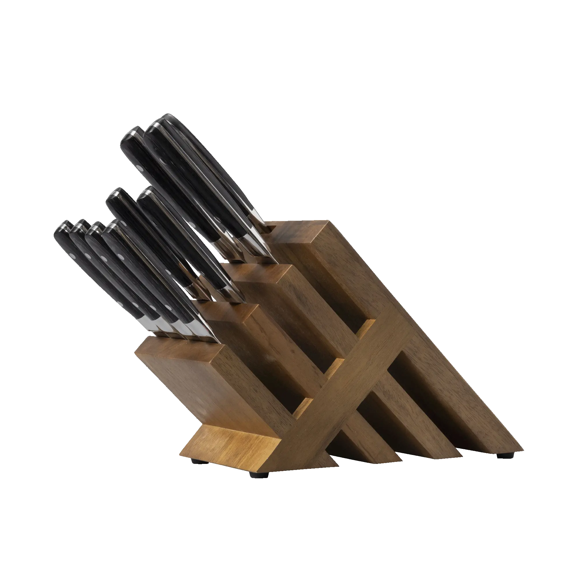 Avanta Damascus 10 pc Block Set
