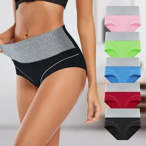 HOTCOM Women’s Style High-Waist Seamless Panties 5-Pack – Soft Stretch Breathable Womenswear Basics for Everyday Comfort
