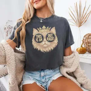 This is an EXTREMELY WEIRD t-shirt, a Donut Princess t-shirt, a yellow design inspired by the dungeon-adventure role-playing game Carl "Damn" Donut.