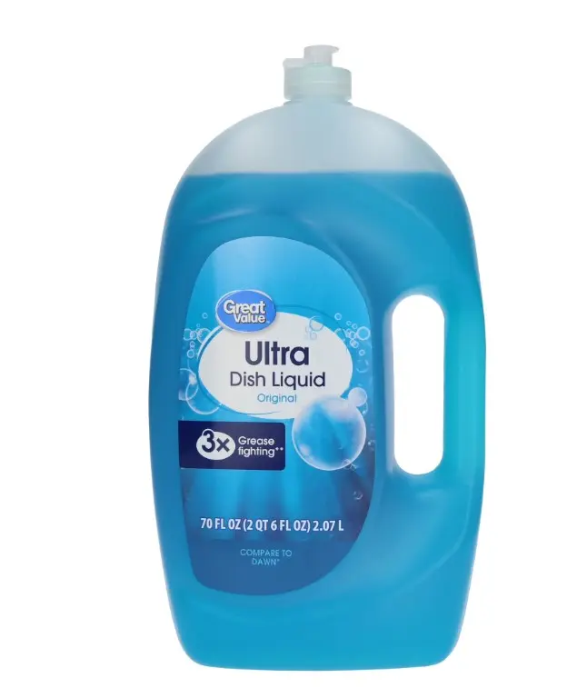 Great Value Ultra Original Dish Liquid, 70 fl oz Great Value Ultra Original Dish Liquid, 70 fl oz