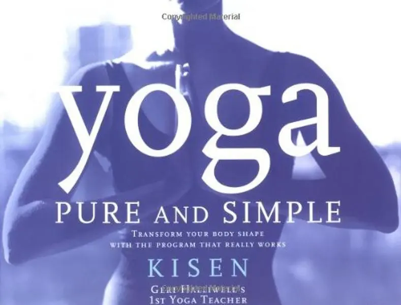 Used Like New Yoga Pure and Simple Tutorial Book - Kisen, Paperback, English, Hay House Publication, 1.1 lb, Packed With Illustrations