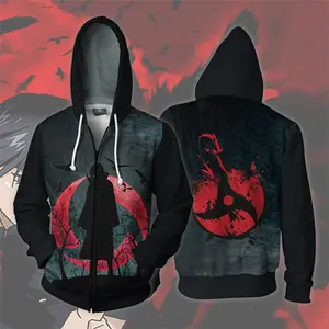 Naruto Sharingan Eye Uchiha Itachi 3D Hoodie Jacket Cosplay Naruto Akatsuki Hoodies Sweatshirts Naruto Costume Uchiha Sasuke Hoodie