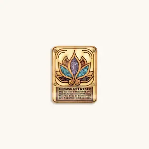 Humble Awakening Lotus Blessing Magnet
