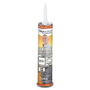 Dicor Professional Self-Leveling Lap Sealant 10.3 oz White