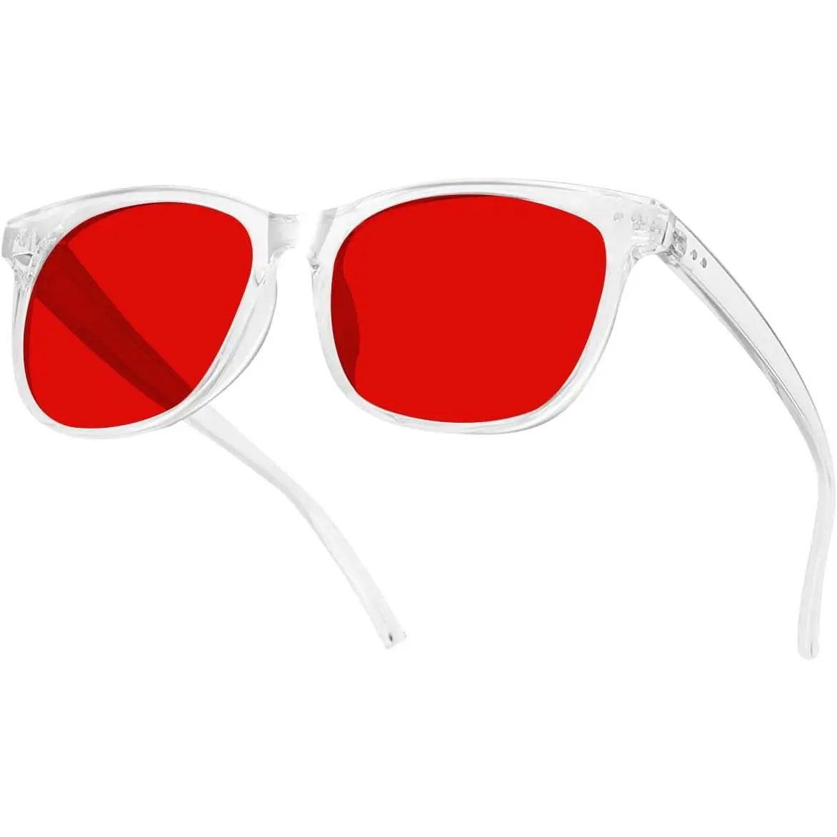 Sleep Glasses with Blue Green Light Blocking Gaming Glasses & Light Sensitivity Glasses -Lightweight UV Protection