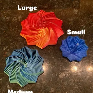 Sensory Fidget Star With Handle Desk Toys - Very Satisfying Visuals And Sounds Hypnotizing ASMR Visual Fidget Toys