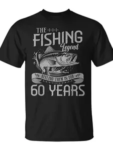 Fishing Legend 60 Years Old Fisherman 60Th Birthda