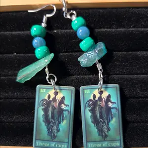 Hocus Pocus tarot earings