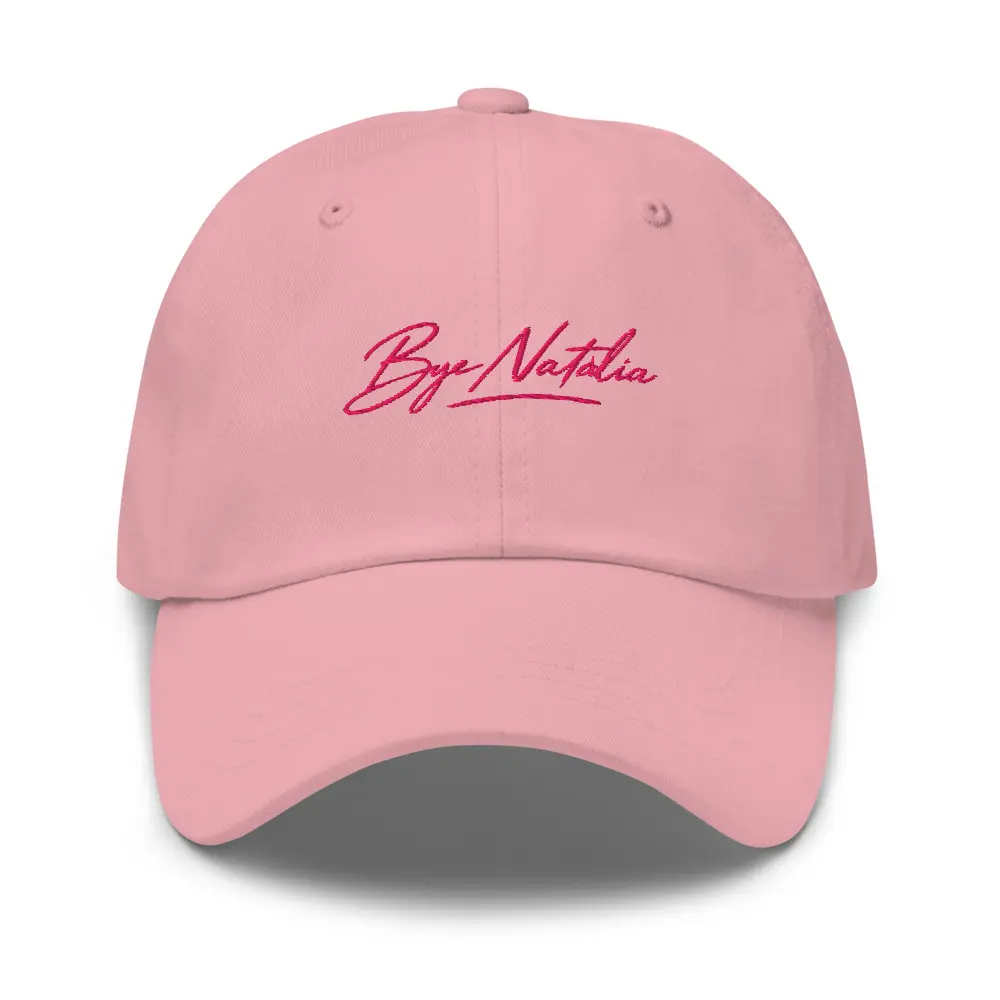 ByeNatalia - Pink on Pink Embroidered Hat